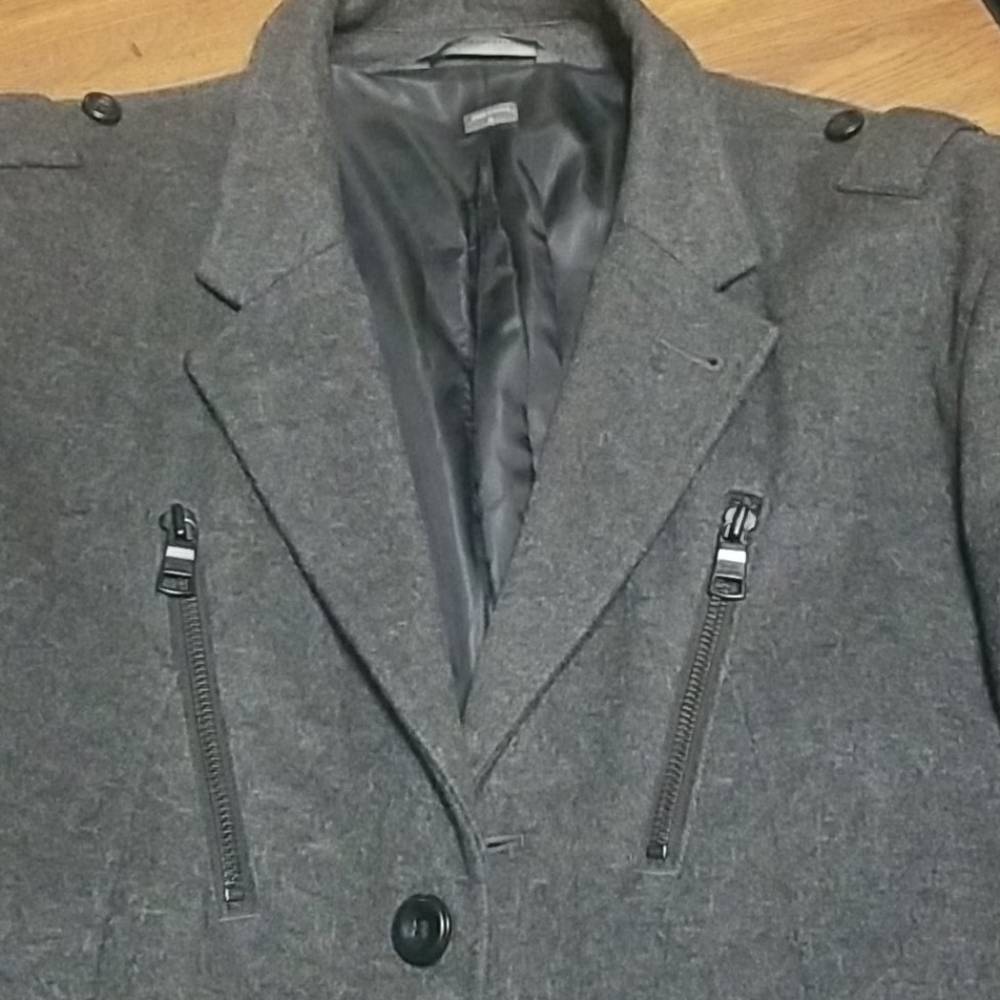 Armani Exchange pea coat - Picture 1 of 7